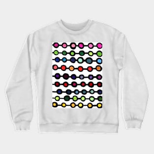 Rainbow Abacus Gone Wild Crewneck Sweatshirt